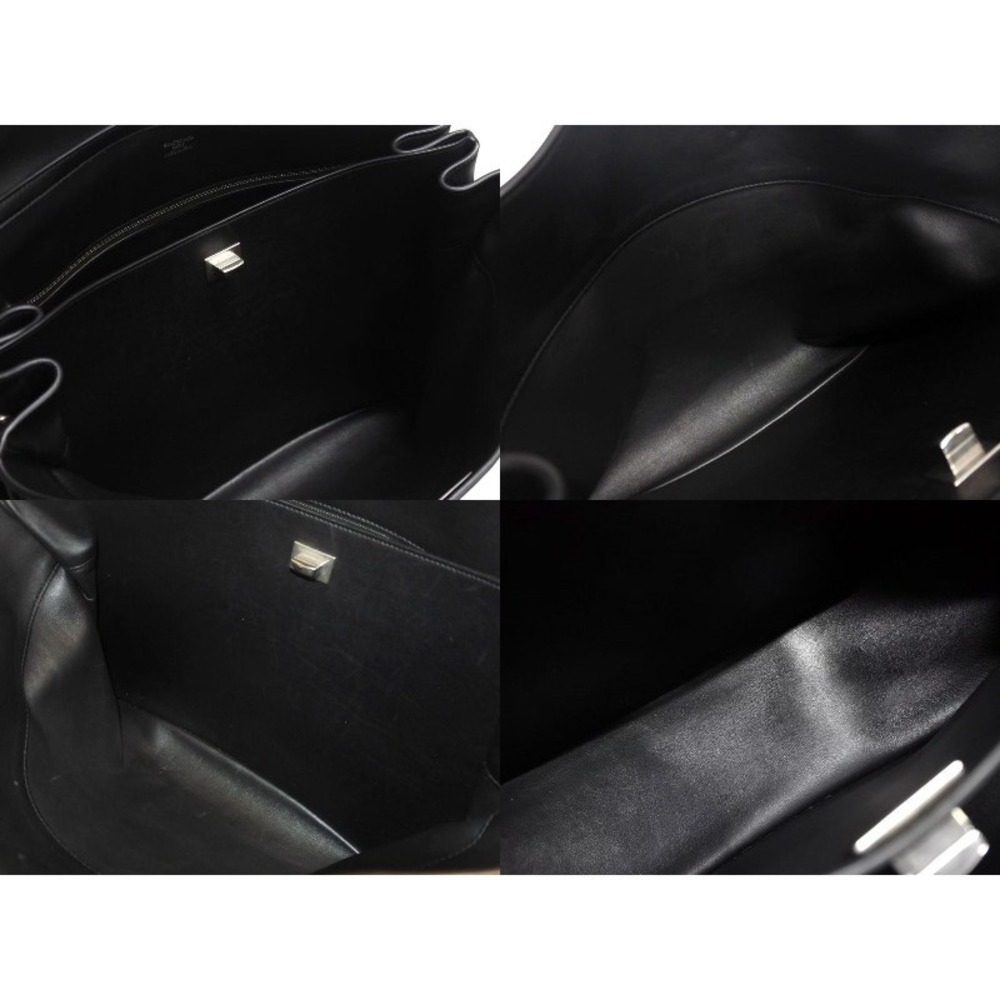 BALENCIAGA Rodeo Leather Shoulder Bag Black - Picture 9 of 10